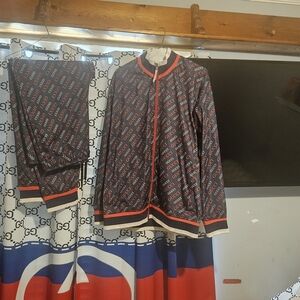 Gucci Red and Black Tracksuit